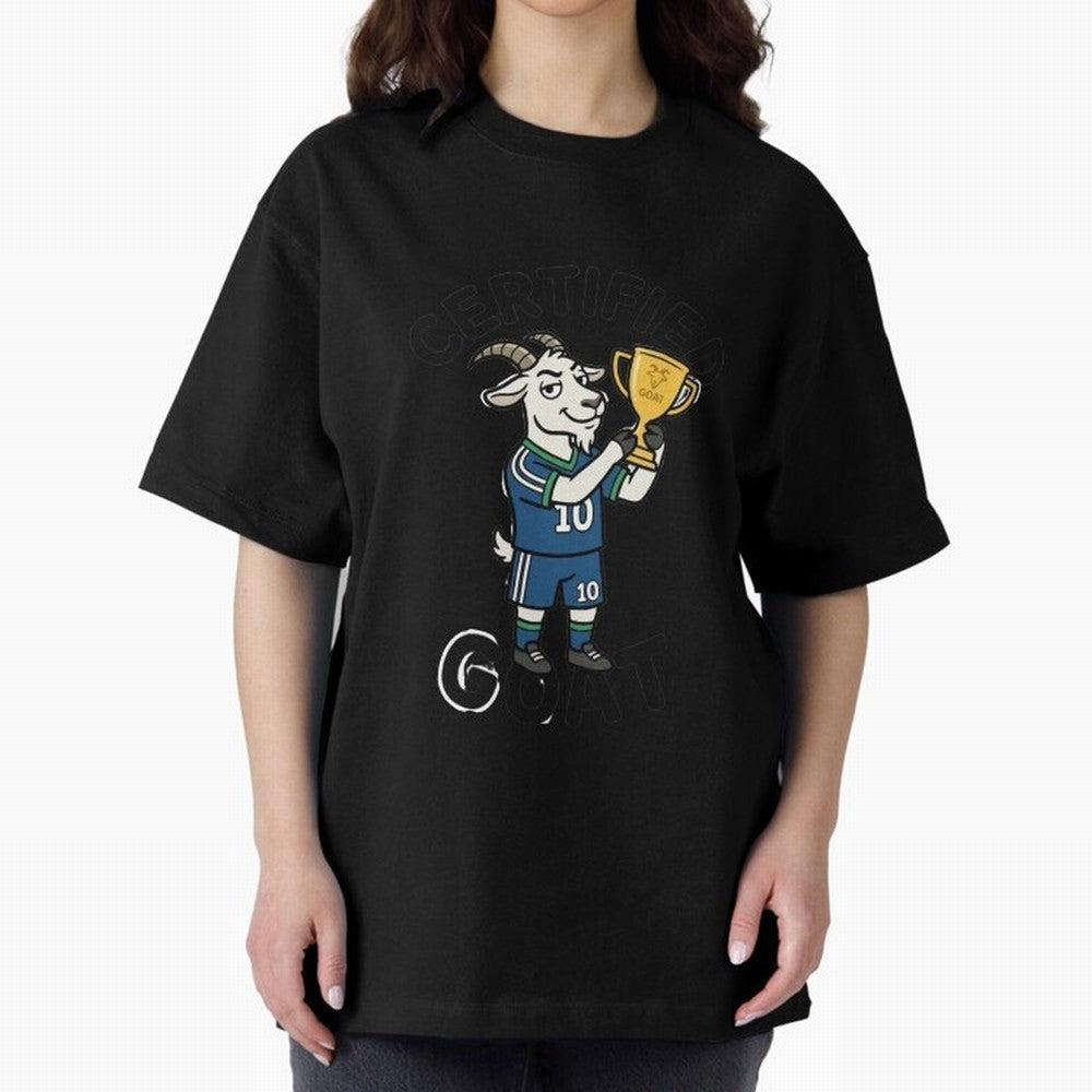 Certified G.O.A.T Classic T-Shirt Celebrate Fan Culture around the FIFA World Cup 2026 USA Canada Mexico Journey through Neymar, Haaland and Cristiano Ronaldo Highlights, Argentina, France and Brazil Pride, Global Supporter Spirit, Legendary Goals,