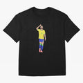 Neymar Brazil Football Captain Oversized T-Shirt Celebrate the Magic of the FIFA World Cup 2026 Journey through Messi and Cristiano Ronaldo Highlights, Brazil Pride, Goal Celebration Energy, Supporter Heritage, Football Icons and Worldwide