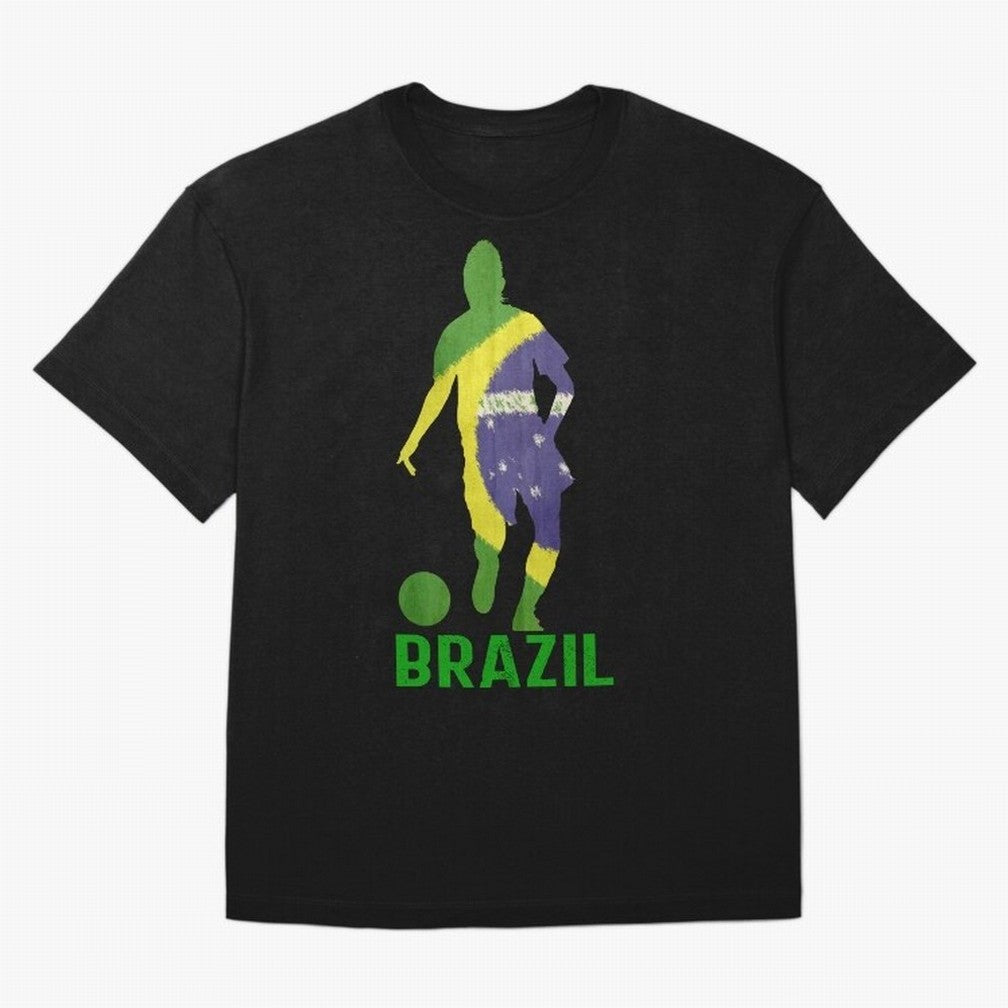 Brazil Essential T-Shirt Celebrate the Stars of the FIFA World Cup 2026 Journey through Messi Highlights, Netherlands Pride, Goal Celebration Energy, Supporter Heritage, Football Icons and Worldwide Tournament Joy; Great for Supporters Who Love