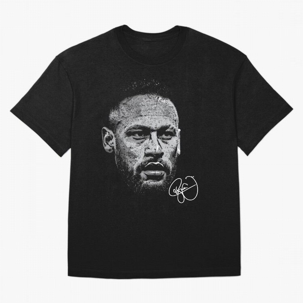 Neymar Signed Oversized T-Shirt Bring Trophy Dreams to Global Football Passion for FIFA World Cup 2026 USA Canada Mexico, Filled with Mbappe and Neymar, Portugal, Stadium Memories, Football Loyalty, International Chants and Championship Tradition;