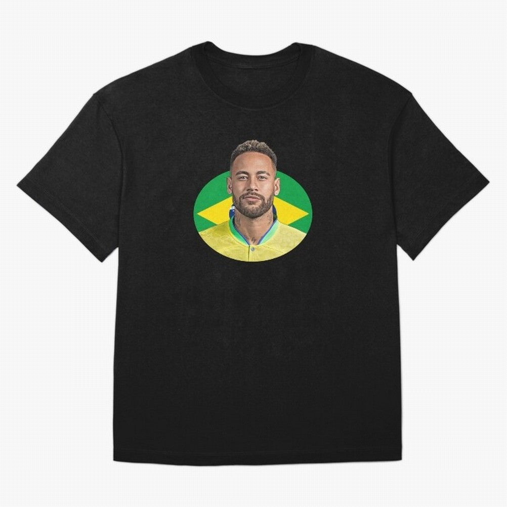 Neymar Jr. - The Maestro of the Pitch Classic T-Shirt Follow the Final Road of FIFA World Cup 2026 USA Canada Mexico Spirit, with Argentina and Brazil, CR7 and Messi, Champion Mindset, Group Stage Buzz, Knockout Tension and Passionate Fan Culture;