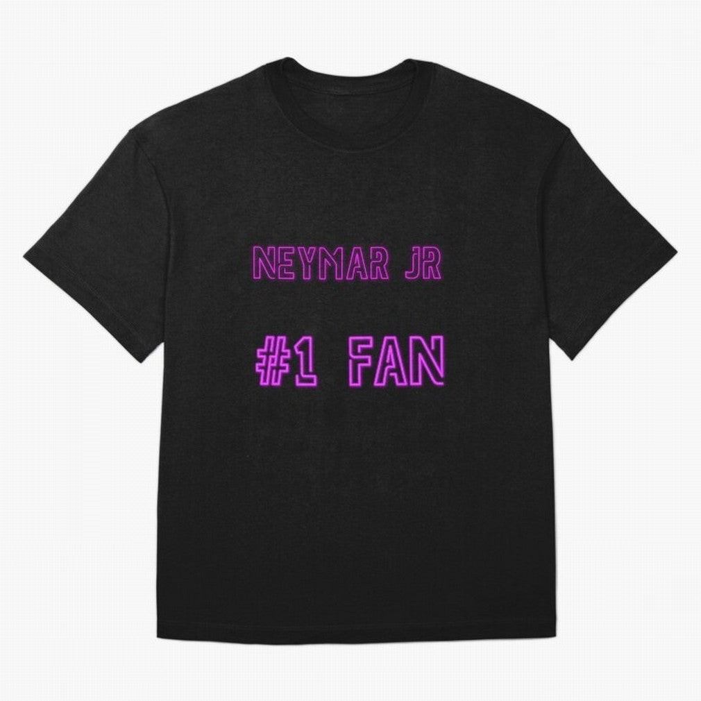 Neymar Jr #1 fan Oversized T-Shirt Bring International Match Energy to FIFA World Cup 2026 USA Canada Mexico for Fans of Messi, Neymar and Mbappe and Brazil, Bringing Game Day Rituals, Football Legends, Country Pride and the Road to the Final;