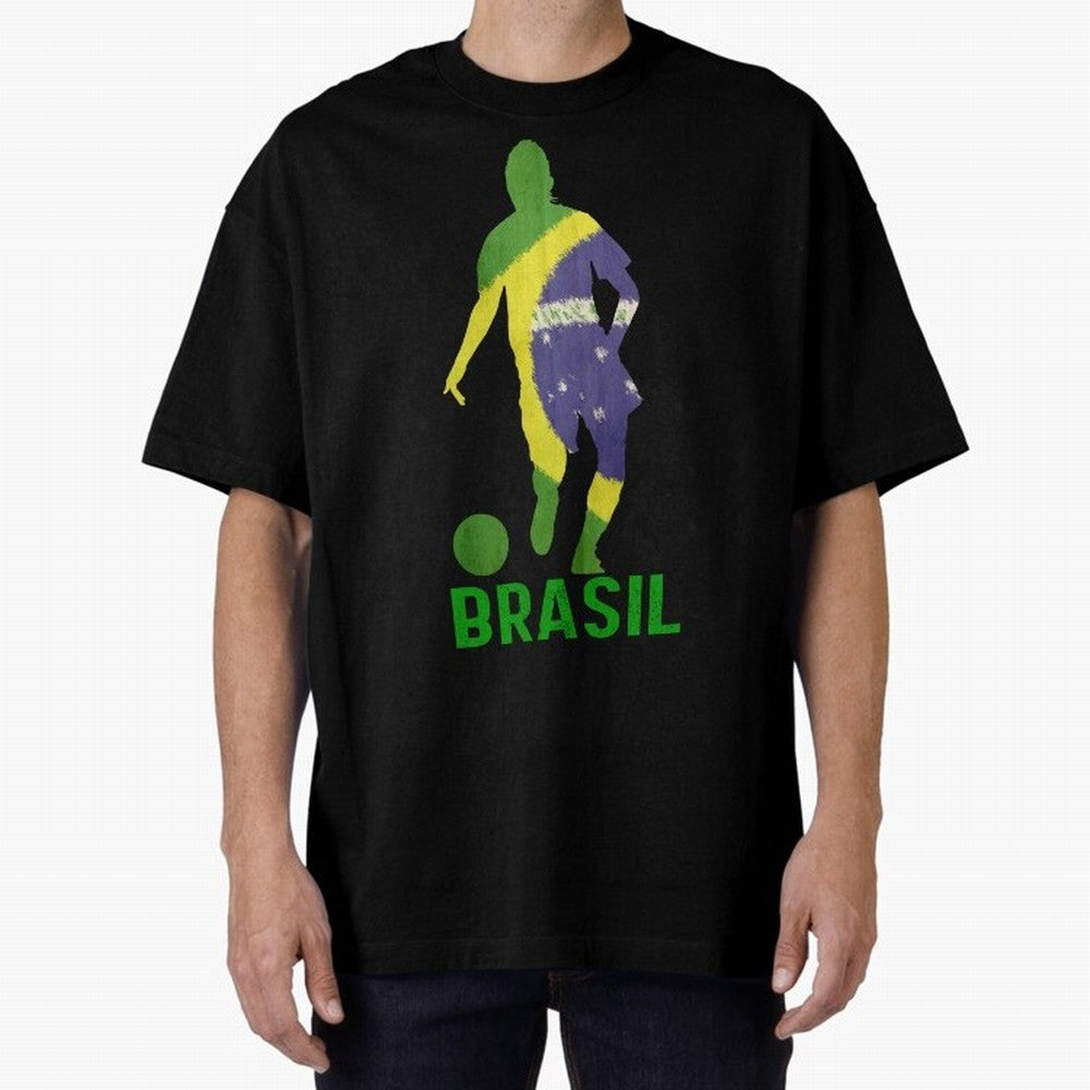 Brasil Essential T-Shirt Celebrate the Next Chapter of FIFA World Cup 2026 USA Canada Mexico Spirit, Capturing Argentina and Brazil, CR7 and Messi, Soccer Culture, Superstar Moments, National Team Dreams and Competitive Fire; Great for Supporters