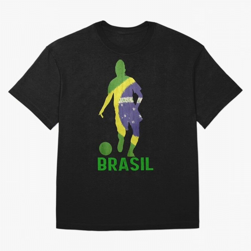 Brasil Essential T-Shirt Celebrate the Next Chapter of FIFA World Cup 2026 USA Canada Mexico Spirit, Capturing Argentina and Brazil, CR7 and Messi, Soccer Culture, Superstar Moments, National Team Dreams and Competitive Fire; Great for Supporters