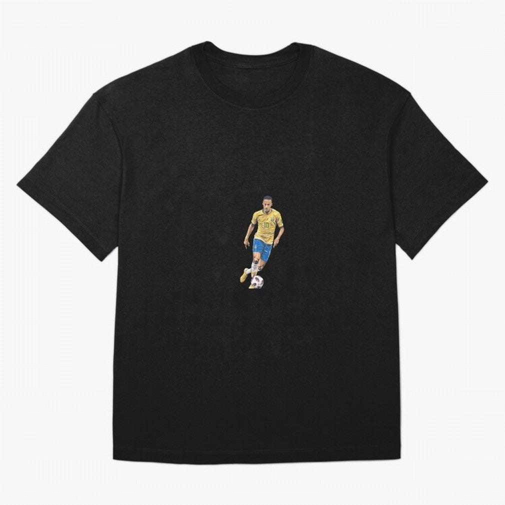 Brazilian Football Player Oversized T-Shirt Follow FIFA World Cup 2026 Group Stage Spirit, Driven by Argentina, France and Brazil, Mbappe and Neymar, Champion Mindset, Group Stage Buzz, Knockout Tension and Passionate Fan Culture; Created for Match