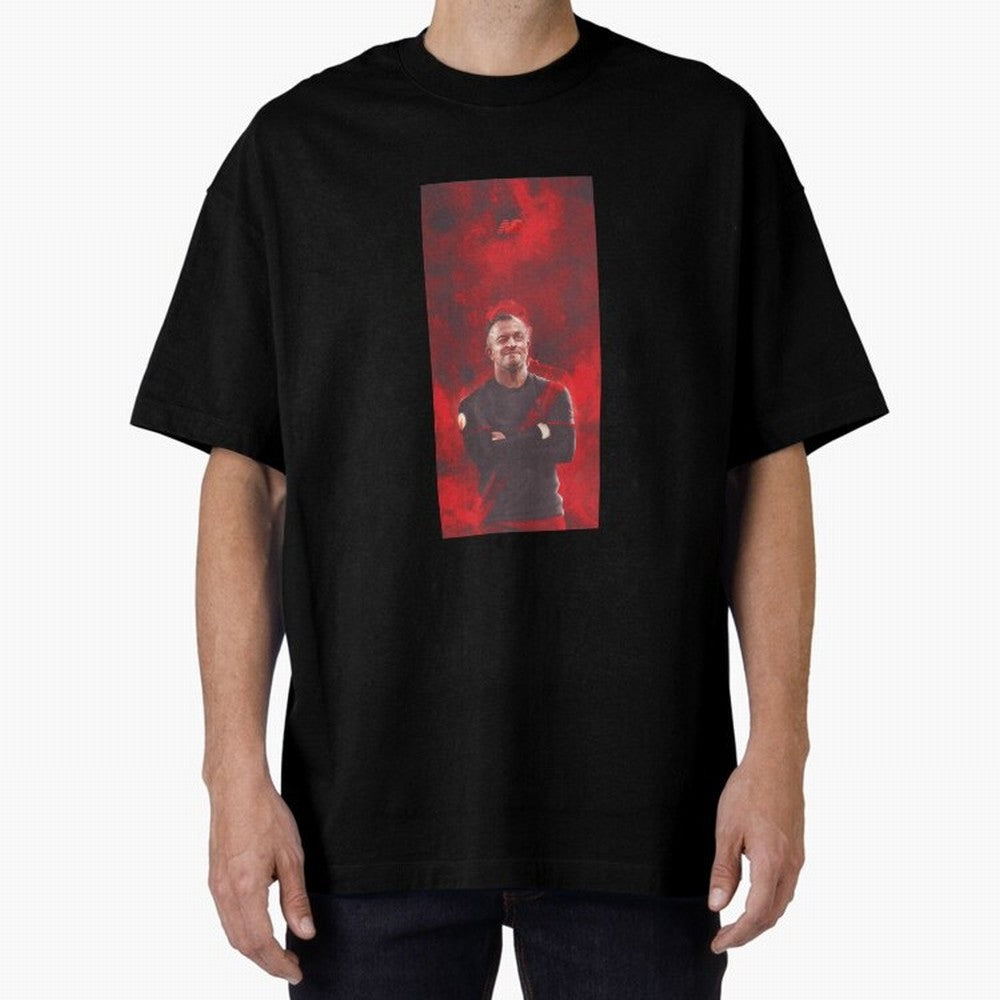 Xherdan Shaqiri Oversized T-Shirt Bring Trophy Dreams to FIFA World Cup 2026 Group Stage Spirit, Centered on Brazil, Portugal and Argentina, Haaland, Vintage Soccer Flavor, Modern Football Stars, National Flags and Final Night Emotion; Created for