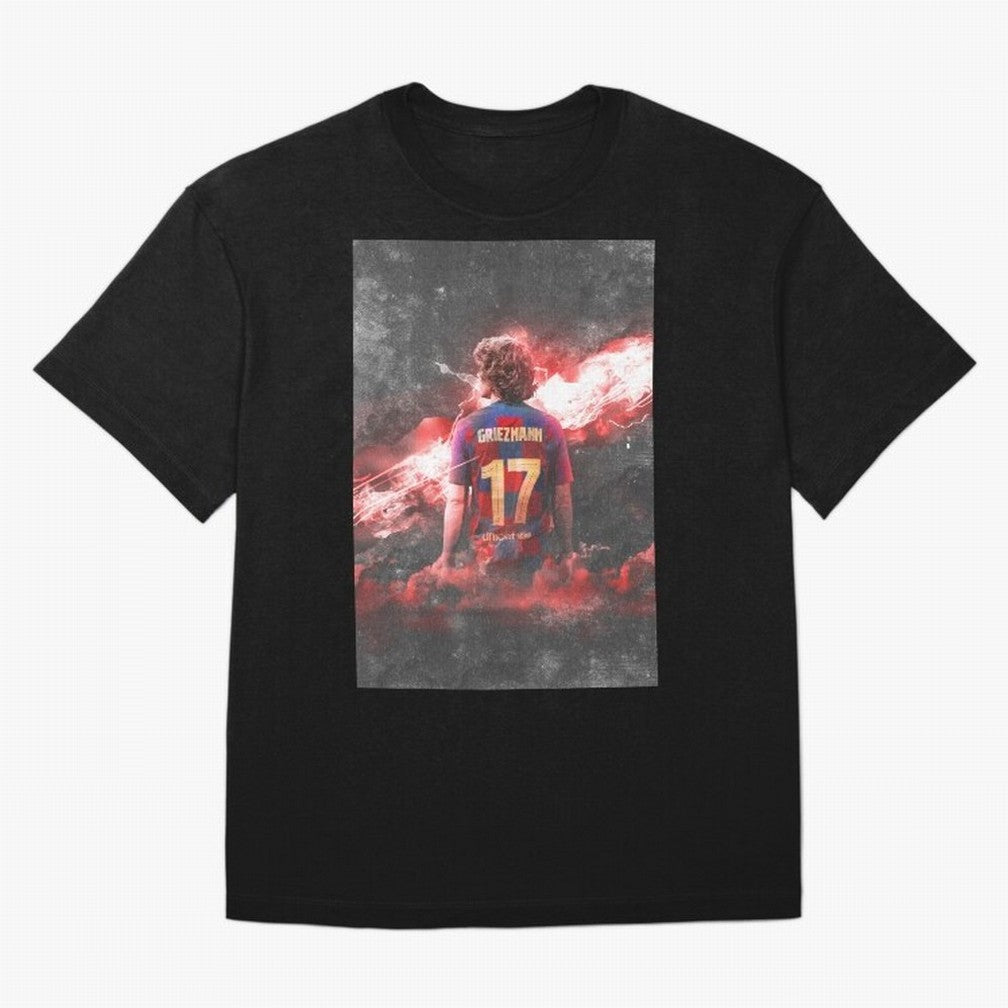 Barcelona Greizmann Classic T-Shirt Celebrate the FIFA World Cup 2026 Group Stage Journey through CR7 and Messi Highlights, France and Portugal Pride, Goal Celebration Energy, Supporter Heritage, Football Icons and Worldwide Tournament Joy; Great