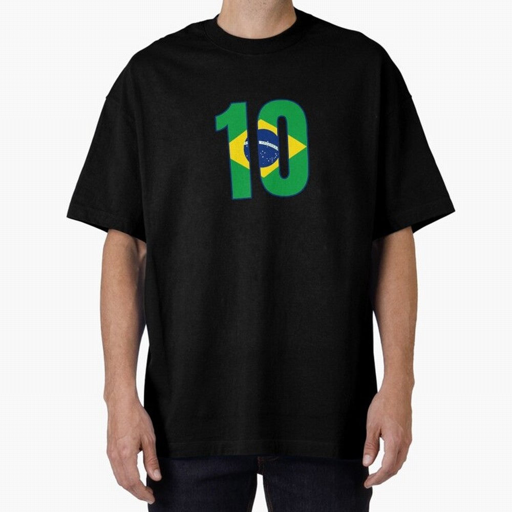 10 - Neymar JR - Brazil Flag Classic T-Shirt Make Memories around FIFA World Cup 2026 Spirit, Capturing Brazil, Neymar, Haaland and Cristiano Ronaldo, Global Supporter Spirit, Legendary Goals, National Colors and Tournament Celebration; Great for