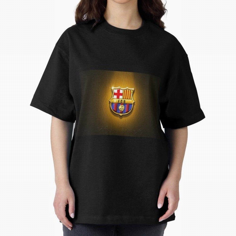 barcelona Oversized T-Shirt Bring Retro Soccer Energy to FIFA World Cup 2026 USA Canada Mexico Spirit, Built around Argentina and Brazil, Neymar, Football Festival Excitement, Trophy Ambitions, Country Rivalries and Star Player Buzz; Perfect for