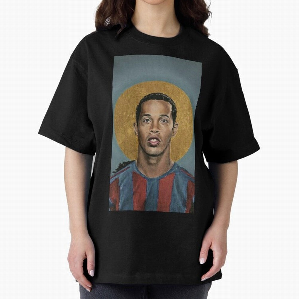 ronaldinho Oversized T-Shirt Fuel Your Fan Pride for the FIFA World Cup 2026 Group Stage Journey through Haaland Highlights, Argentina, France and Brazil Pride, Champion Mindset, Group Stage Buzz, Knockout Tension and Passionate Fan Culture; Great