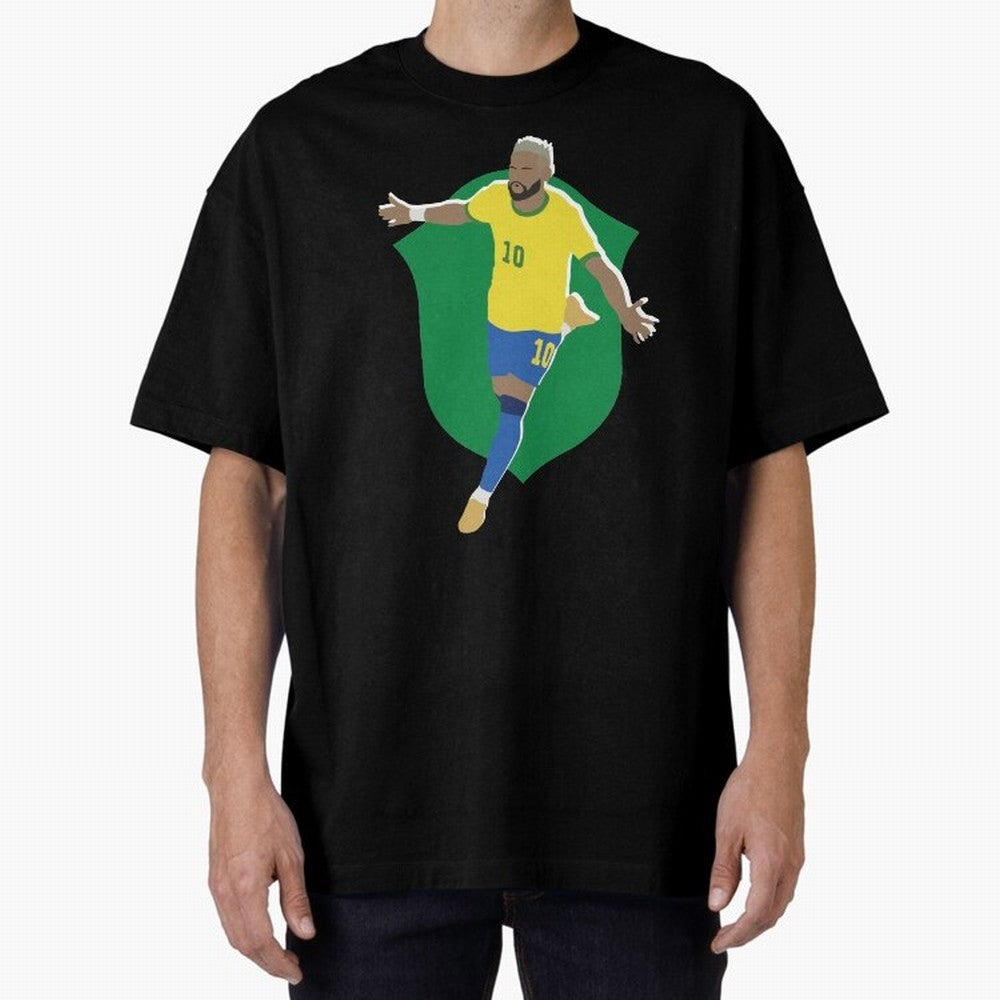 Neymar Jr Brazil Superstar Copa America Active T-Shirt Celebrate Every Goal in FIFA World Cup 2026 for Fans of Cristiano Ronaldo, Haaland and CR7 and France, Bringing Fan Favorite Moments, National Team Passion, Big Match Drama and Soccer History;