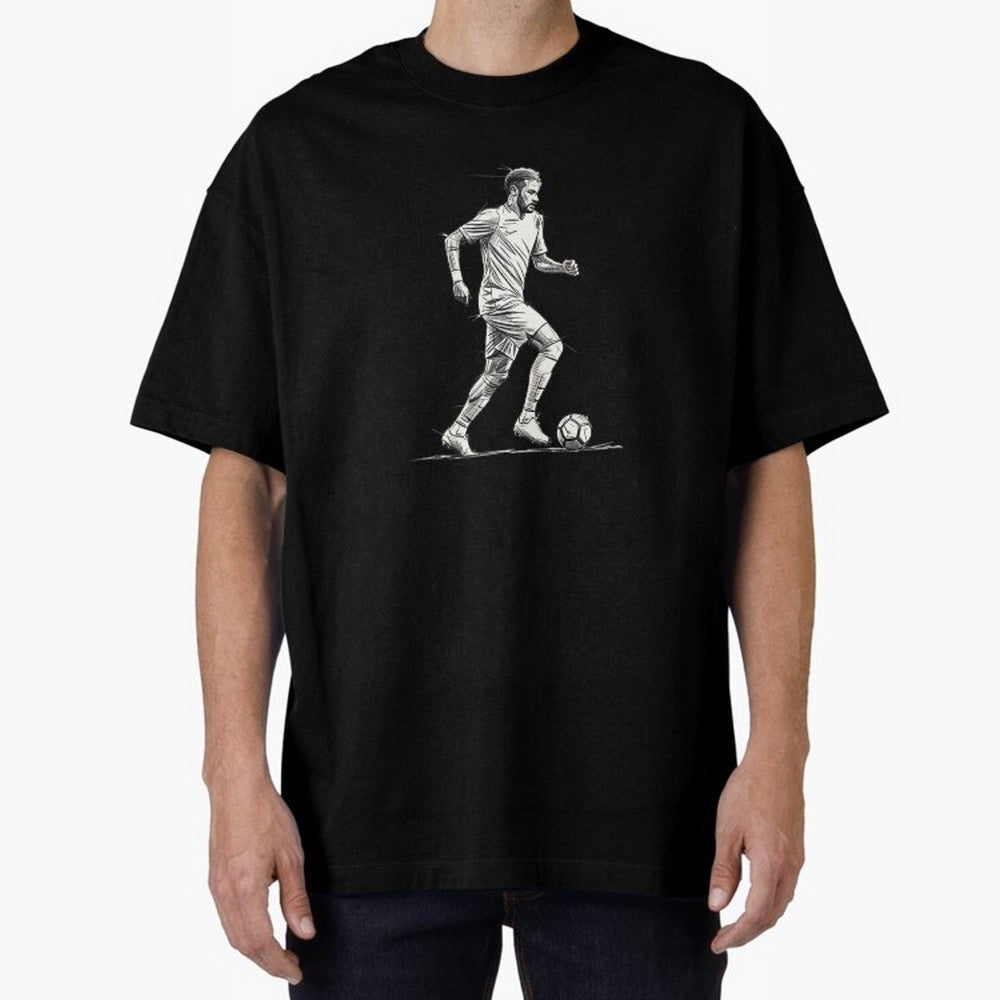 Neymar Jr. - The Dribble King Sketch Classic T-Shirt Showcase FIFA World Cup 2026 USA Canada Mexico for Fans of Mbappe and Neymar and Netherlands, Bringing Tournament Hype, Historic Matchups, Family Viewing Parties and Global Sports Pride; Perfect