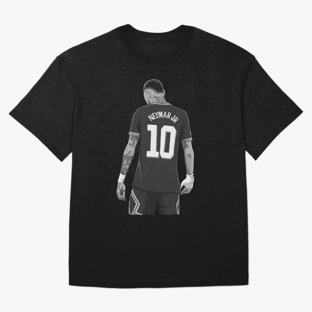 Neymar Jr Black and White Version Oversized T-Shirt Bring International Match Energy to FIFA World Cup 2026 USA Canada Mexico Spirit, Built around England, Cristiano Ronaldo, Worldwide Fan Energy, Dramatic Goals, Stadium Lights and Championship