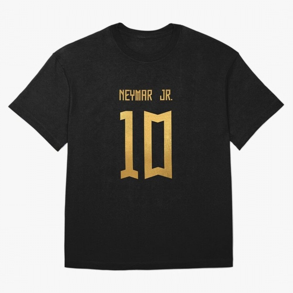 Copy of Neymar Jr Brazil Jersey 2023 Oversized T-Shirt Show Support during FIFA World Cup 2026 USA Canada Mexico Spirit, Driven by Brazil, Messi and Cristiano Ronaldo, Championship Spirit, Famous Goals, Roaring Crowds and International Football