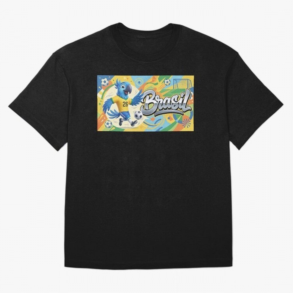 World Cup 2026 Brazil Soccer Team Fan Art Classic T-Shirt Discover Global Football Passion for FIFA World Cup 2026, Inspired by Mbappe, Portugal, Classic Soccer Heritage, Championship Pressure, Fan Loyalty and International Pride; Made for