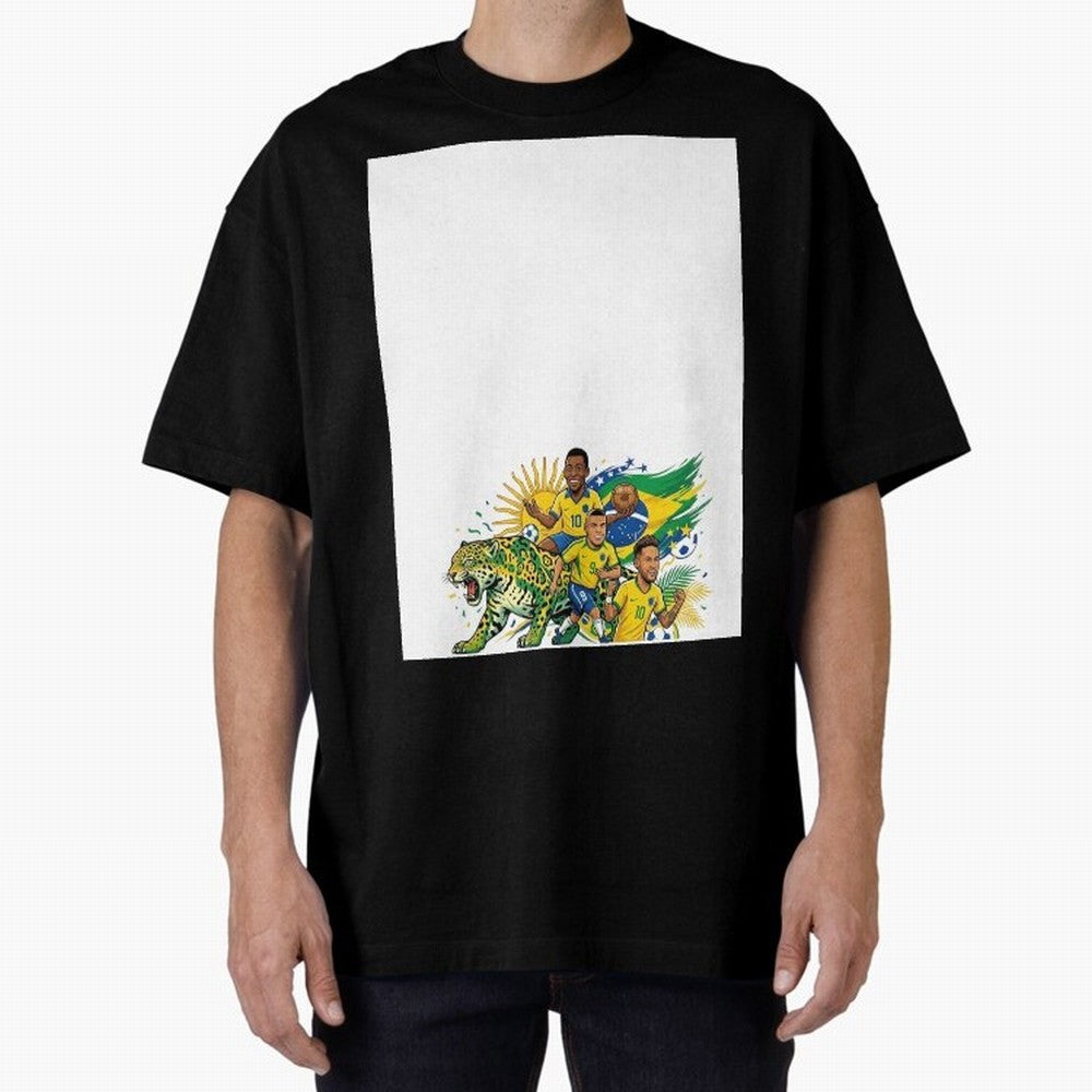 Unleash the spirit of the Sele??o! ? Graphic T-Shirt Show Passion for the Stars of FIFA World Cup 2026 Featuring Cristiano Ronaldo, Netherlands Energy, Game Day Rituals, Football Legends, Country Pride and the Road to the Final; Ideal for Football