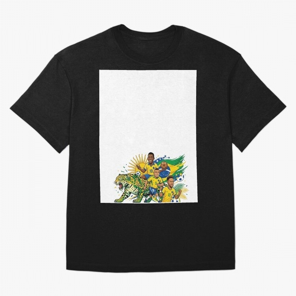Unleash the spirit of the Sele??o! ? Graphic T-Shirt Show Passion for the Stars of FIFA World Cup 2026 Featuring Cristiano Ronaldo, Netherlands Energy, Game Day Rituals, Football Legends, Country Pride and the Road to the Final; Ideal for Football