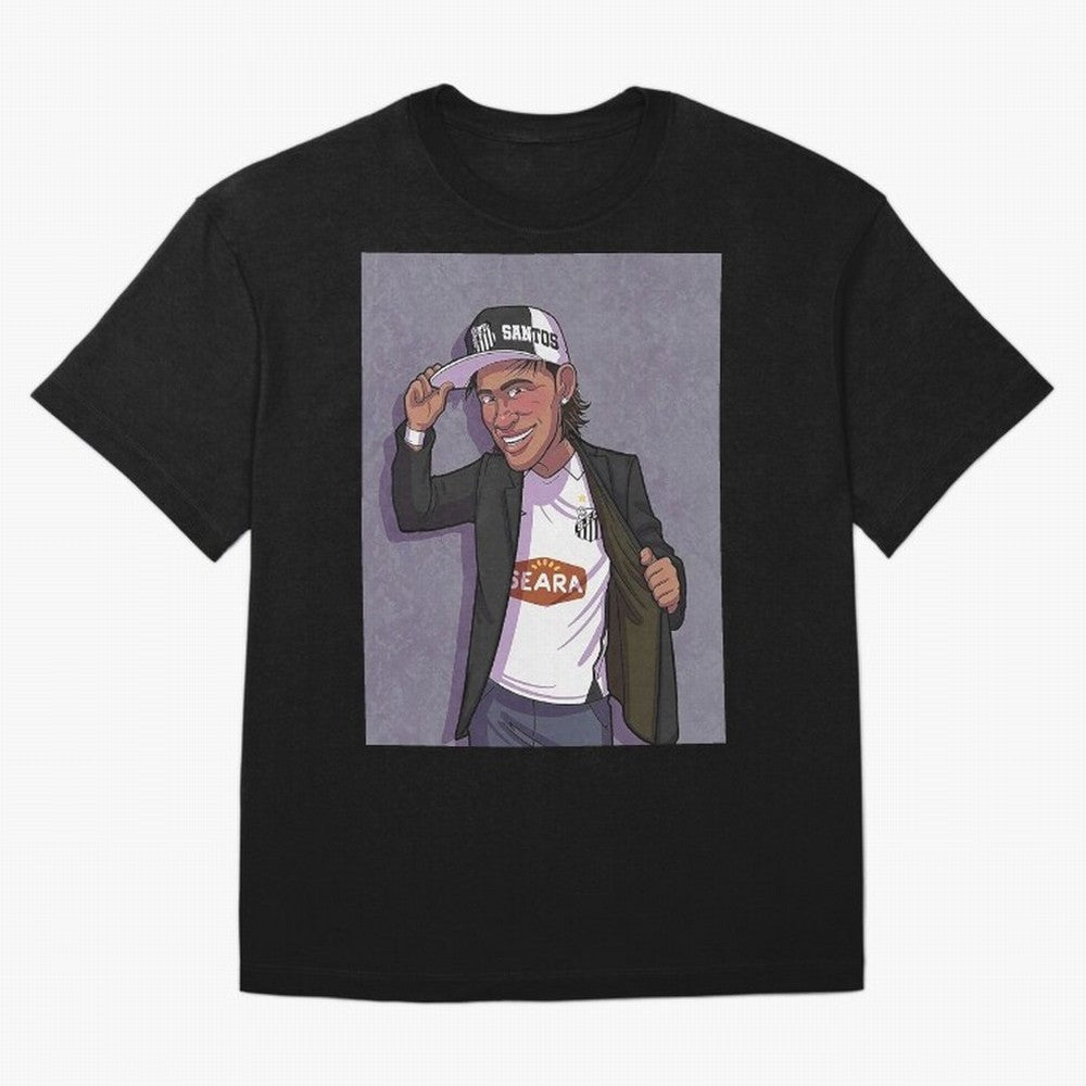Neymar drafted Graphic T-Shirt Keep Football History Alive during FIFA World Cup 2026 Group Stage Built around Mbappe and Neymar, Argentina, France and Brazil Energy, Retro Football Energy, Iconic Rivalries, Trophy Chase Drama and Stadium