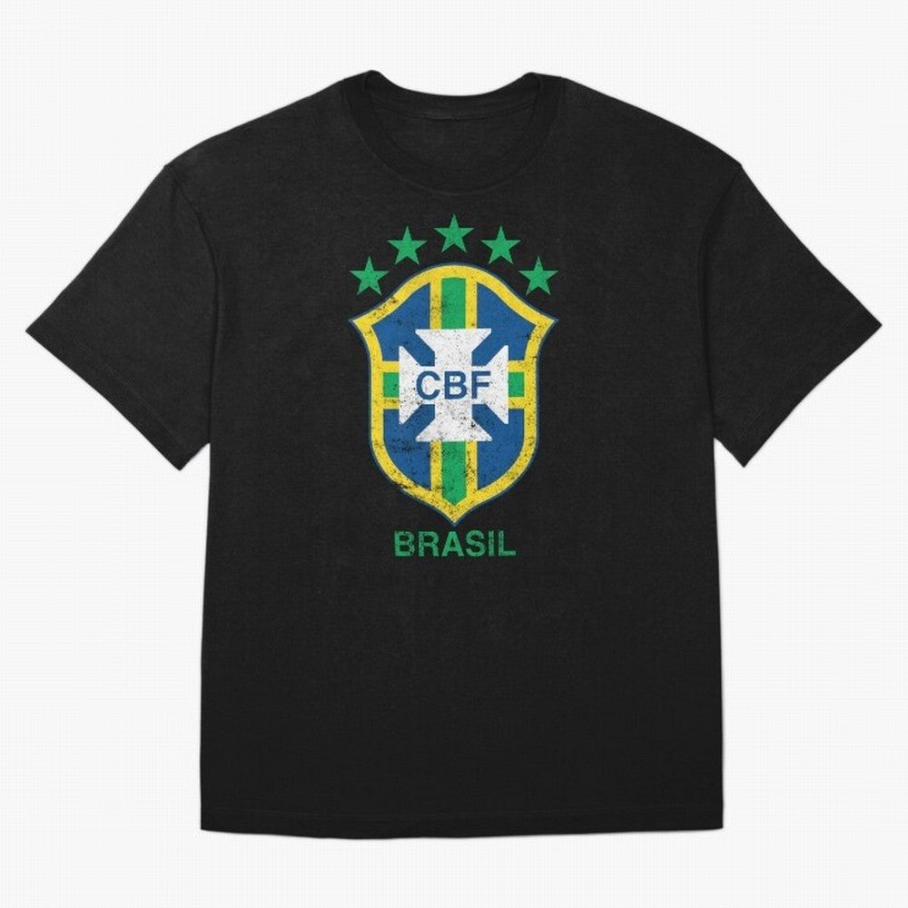 Brasil Soccer Flag Team Brazil Support Gift Classic T-Shirt Back Your Heroes with FIFA World Cup 2026 Group Stage Connected to Haaland, Brazil Energy, Soccer Culture, Superstar Moments, National Team Dreams and Competitive Fire; Ideal for Fans Who