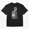 Hugo Ekitike Black and White Version Classic T-Shirt Feel the Trophy Chase of Global Football Passion for FIFA World Cup 2026 USA Canada Mexico, Driven by Cristiano Ronaldo, England and Germany, Supporter Pride, Iconic Celebrations, Legendary Names