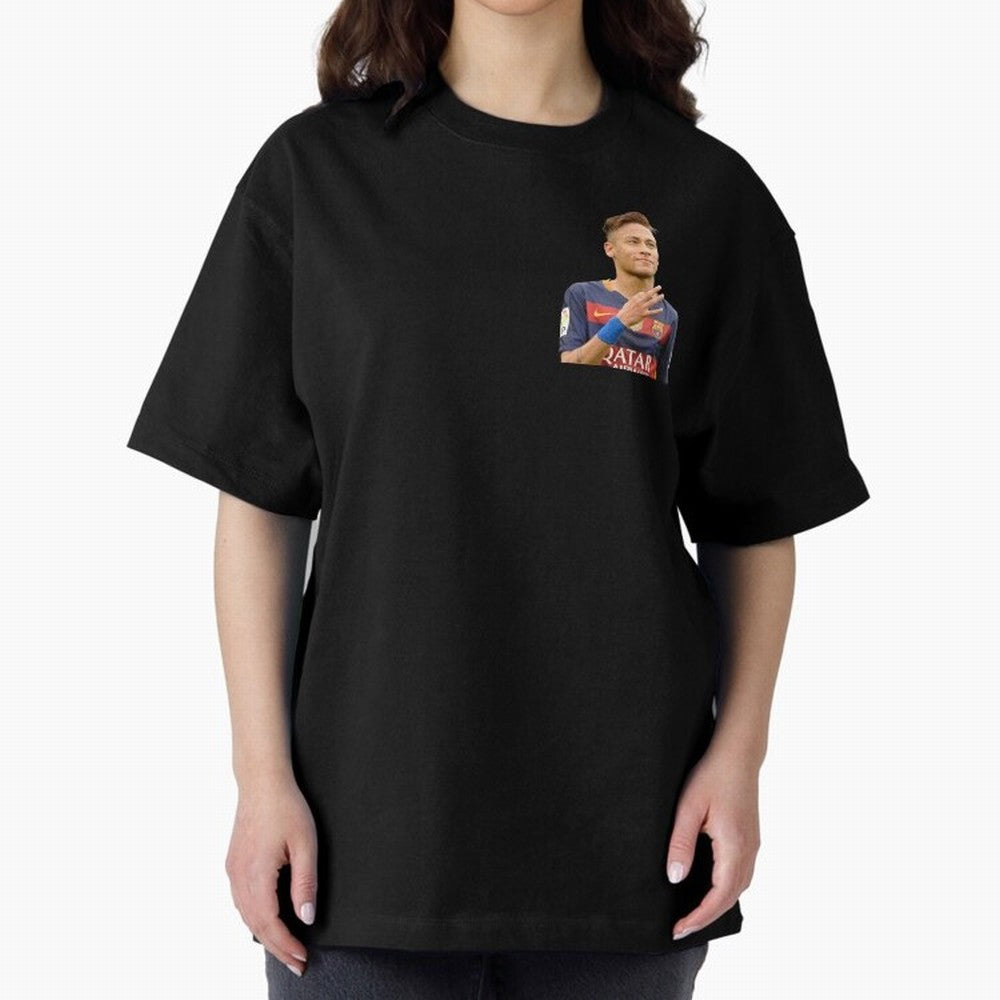 Neymar Oversized T-Shirt Carry the Colors and Pride of the FIFA World Cup 2026 Journey through Neymar Highlights, Portugal, Spain and Germany Pride, Football Passion, Legendary Performances, Festival Vibes and Supporter Community; Perfect for