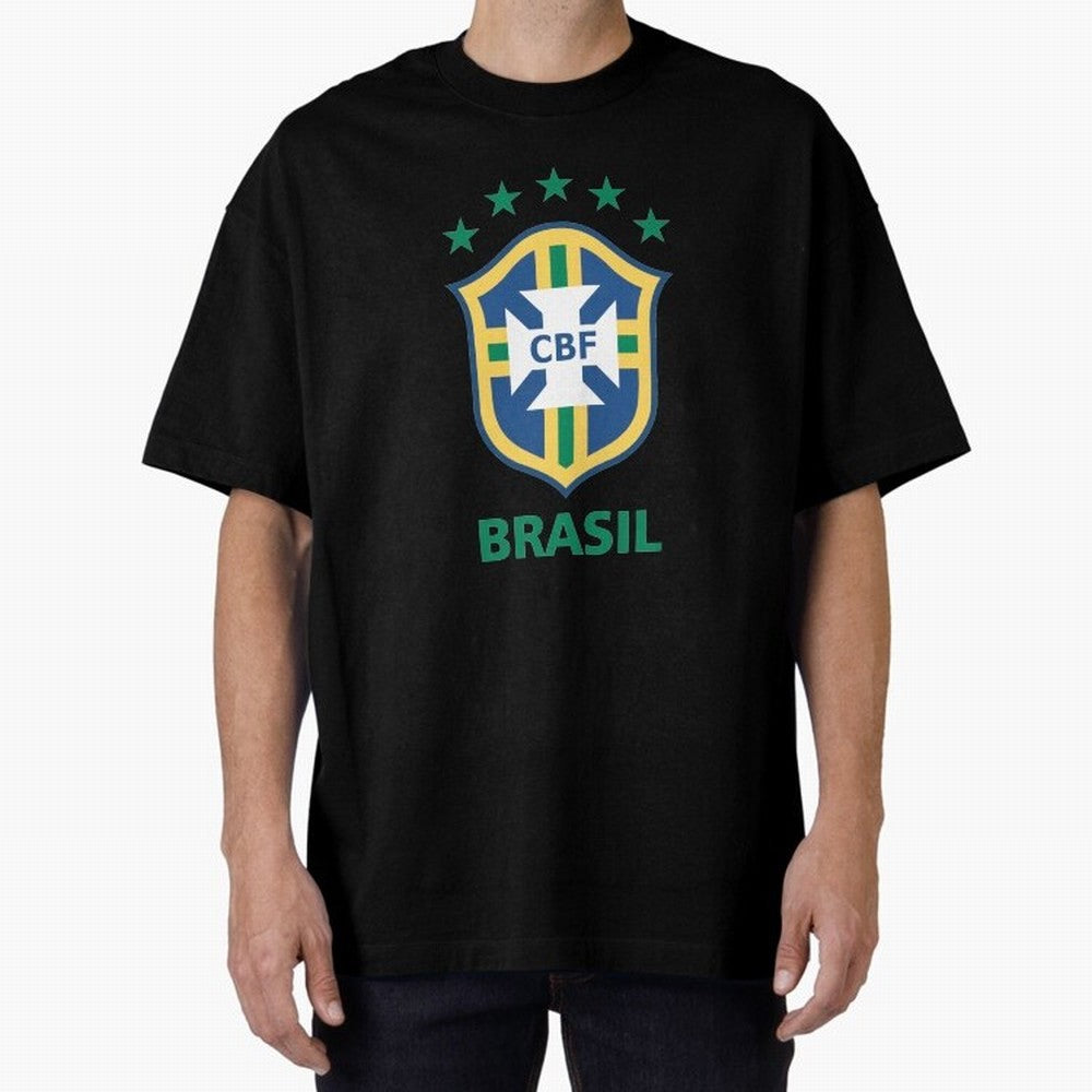 Confedera??o Brasileira de Futebol Classic T-Shirt Fuel Your Fan Pride for Match Day Hype around FIFA World Cup 2026, Haaland and Mbappe, England and Germany, Football Festival Excitement, Trophy Ambitions, Country Rivalries and Star Player Buzz;