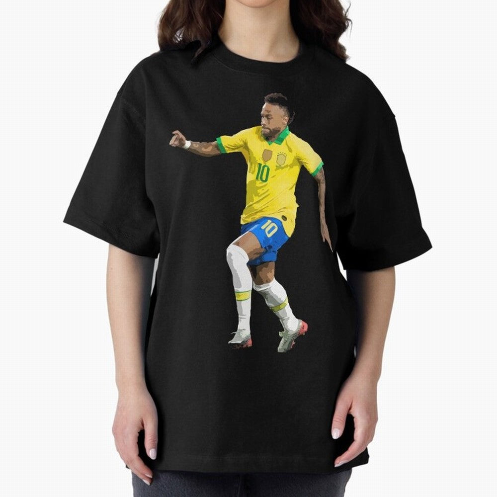 neymar Oversized T-Shirt Join the Countdown to FIFA World Cup 2026 USA Canada Mexico Celebrating Neymar, Argentina Energy, Sports Nostalgia, International Competition, Famous Players and Unforgettable Victories; Ideal for Football Dads, Football