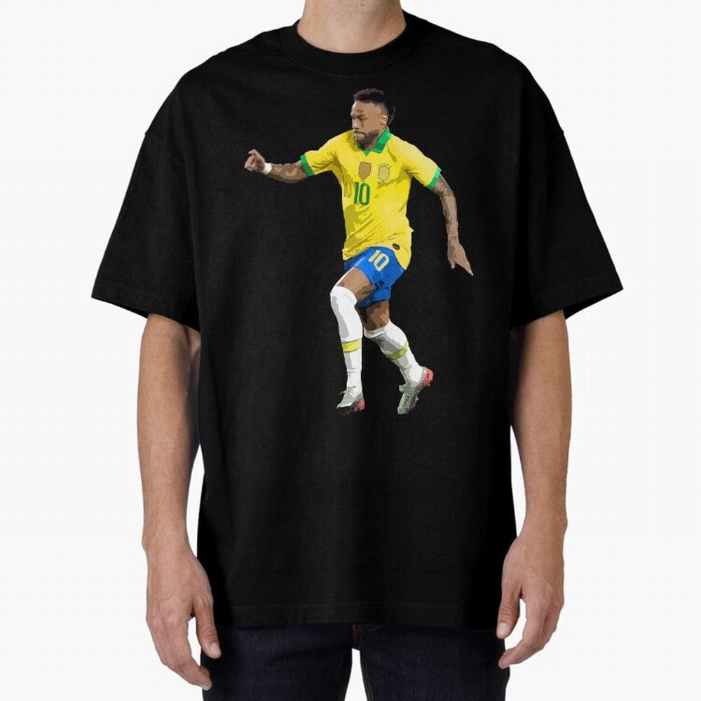 neymar Oversized T-Shirt Join the Countdown to FIFA World Cup 2026 USA Canada Mexico Celebrating Neymar, Argentina Energy, Sports Nostalgia, International Competition, Famous Players and Unforgettable Victories; Ideal for Football Dads, Football
