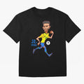 Neymar Oversized T-Shirt Cheer through Every Moment of FIFA World Cup 2026 Group Stage Filled with Mbappe, England and Germany Energy, Football Passion, Legendary Performances, Festival Vibes and Supporter Community; Ideal for Football Dads,