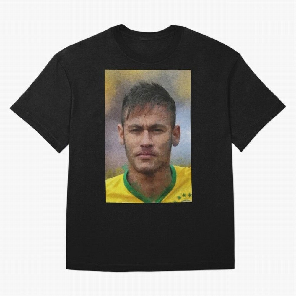 Neymar Oversized T-Shirt Unlock Global Football Passion for FIFA World Cup 2026 USA Canada Mexico, Capturing Neymar, Argentina, Classic Soccer Heritage, Championship Pressure, Fan Loyalty and International Pride; Built for Supporters Chasing Trophy