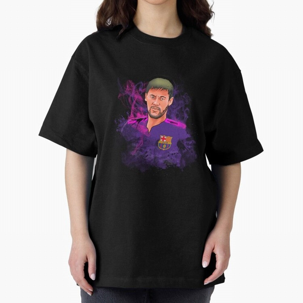 Neymar Oversized T-Shirt Carry National Pride through FIFA World Cup 2026 USA Canada Mexico Capturing Mbappe and Neymar, Spain Energy, Retro Football Energy, Iconic Rivalries, Trophy Chase Drama and Stadium Atmosphere; Made for Die Hard Supporters,
