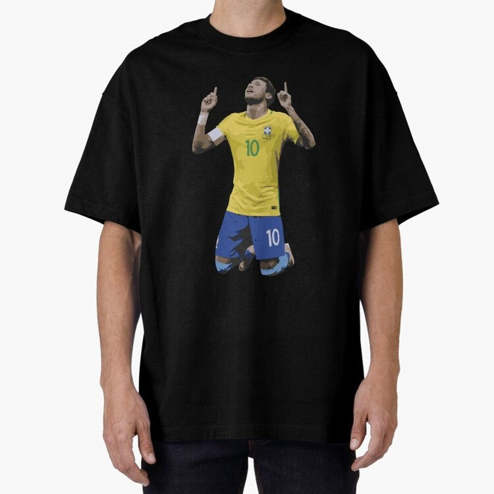 Neymar Brazil Celebration Sticker Essential T-Shirt Show Fan Pride Across Global Football Passion for FIFA World Cup 2026, Celebrating Neymar, Haaland and Cristiano Ronaldo, Portugal, Spain and Germany, Game Day Rituals, Football Legends, Country