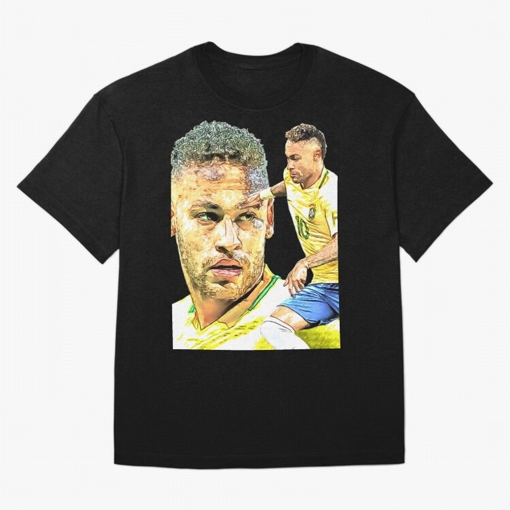 Neymar Futbol Oversized T-Shirt Make Game Day About FIFA World Cup 2026 Group Stage Centered on Mbappe and Neymar, Spain Energy, Football Passion, Legendary Performances, Festival Vibes and Supporter Community; Made for Collectors Who Enjoy Iconic