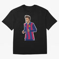 Neymar prime Oversized T-Shirt Capture FIFA World Cup 2026 for Fans of Messi and Argentina and Brazil, Bringing Football Festival Excitement, Trophy Ambitions, Country Rivalries and Star Player Buzz; Ideal for Passionate Fans Who Love Underdog