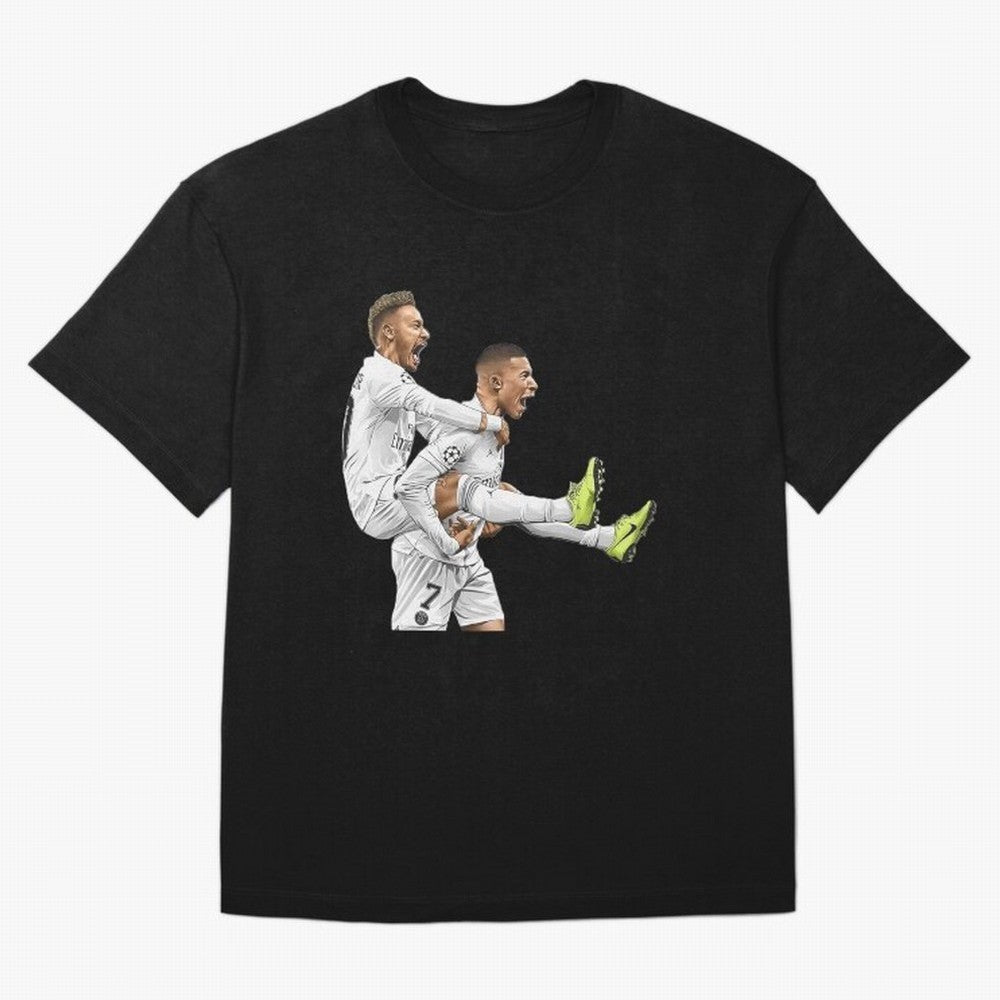 Illustration Neymar Classic T-Shirt Unlock Match Day Hype around FIFA World Cup 2026 USA Canada Mexico, Mbappe and Neymar, Spain and Netherlands, Champion Mindset, Group Stage Buzz, Knockout Tension and Passionate Fan Culture; Made for Die Hard