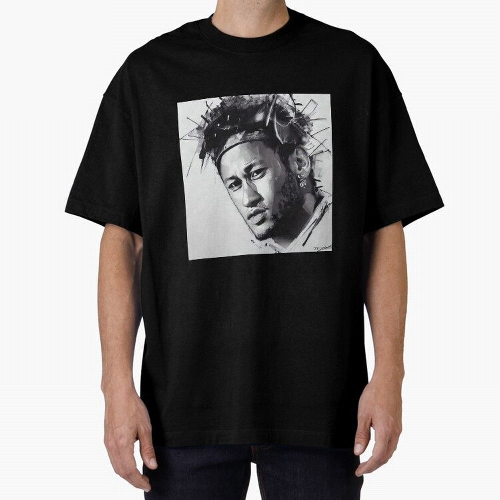 black and white Neymar Classic T-Shirt Honor the FIFA World Cup 2026 USA Canada Mexico Journey through Messi, Neymar and Mbappe Highlights, Argentina and Brazil Pride, Match Day Excitement, Supporter Culture, Golden Goals and Global Football