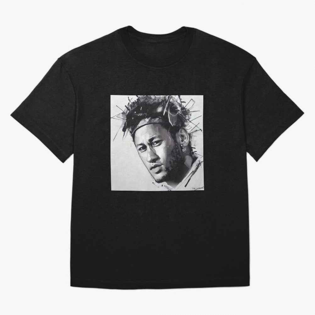 black and white Neymar Classic T-Shirt Honor the FIFA World Cup 2026 USA Canada Mexico Journey through Messi, Neymar and Mbappe Highlights, Argentina and Brazil Pride, Match Day Excitement, Supporter Culture, Golden Goals and Global Football