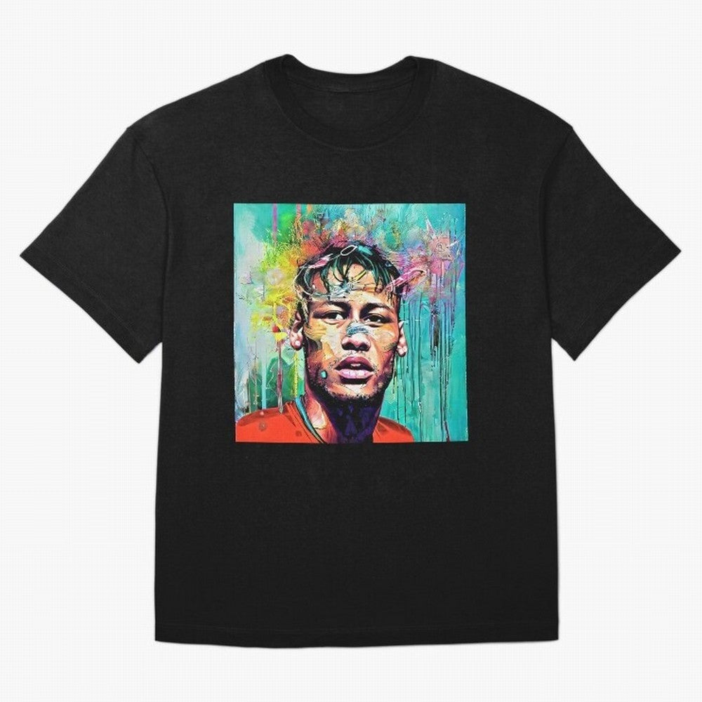 Power of Neymar Classic T-Shirt Celebrate Global Passion for FIFA World Cup 2026 for Fans of CR7 and Messi and Portugal, Spain and Germany, Bringing Sports Nostalgia, International Competition, Famous Players and Unforgettable Victories; Built for