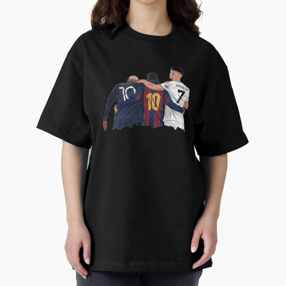 Football Messi, Ronaldo, neymar tshirt Classic T-Shirt Relive FIFA World Cup 2026 Group Stage Connected to Neymar, Haaland and Cristiano Ronaldo, England Energy, Supporter Pride, Iconic Celebrations, Legendary Names and Global Match Day Energy;