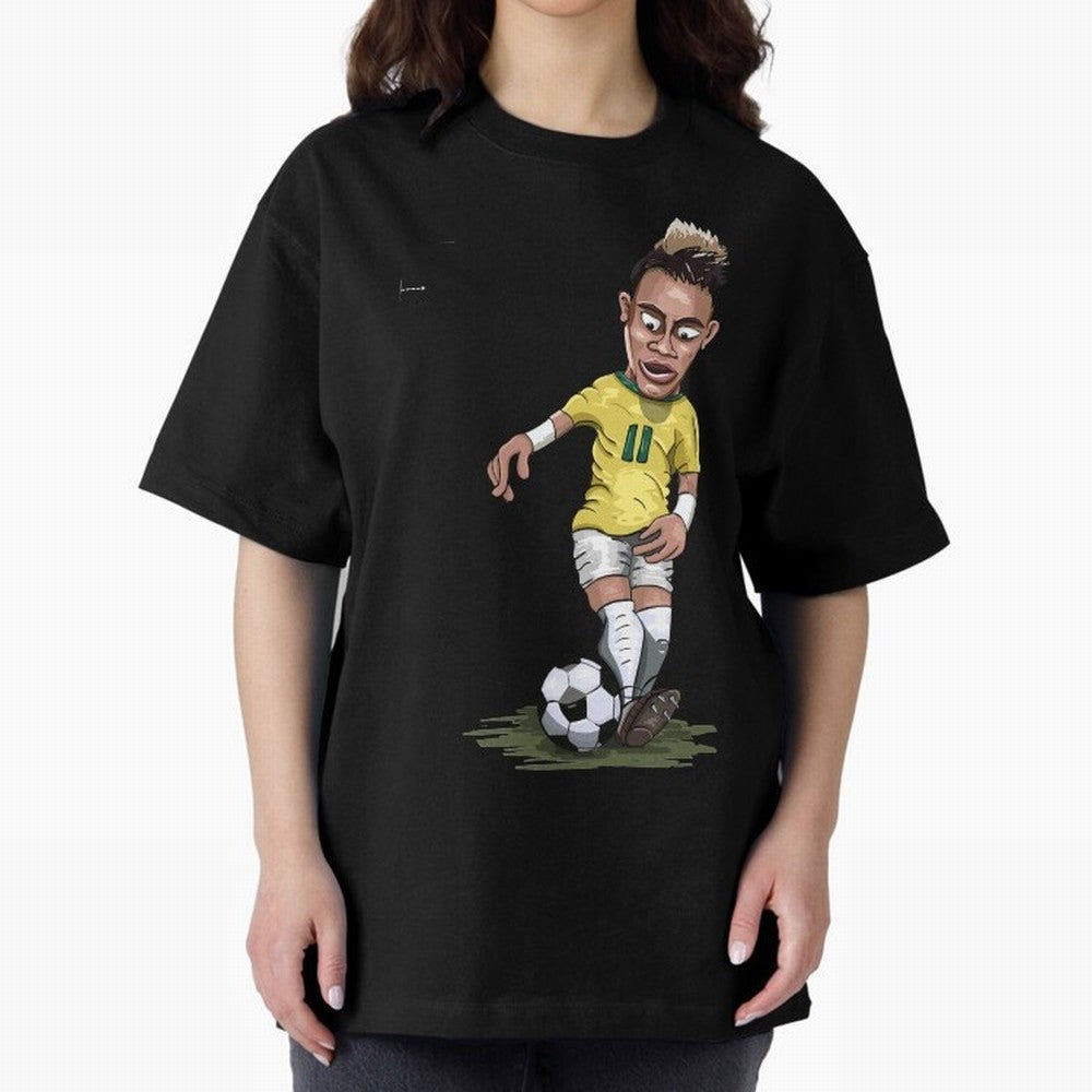 FOOTBALL ARTIST NEYMAR Brasil Essential T-Shirt Carry the Dream of FIFA World Cup 2026 USA Canada Mexico for Fans of Messi, Neymar and Mbappe and Netherlands, Bringing Football History, Final Match Energy, Crowd Noise and Once in a Lifetime