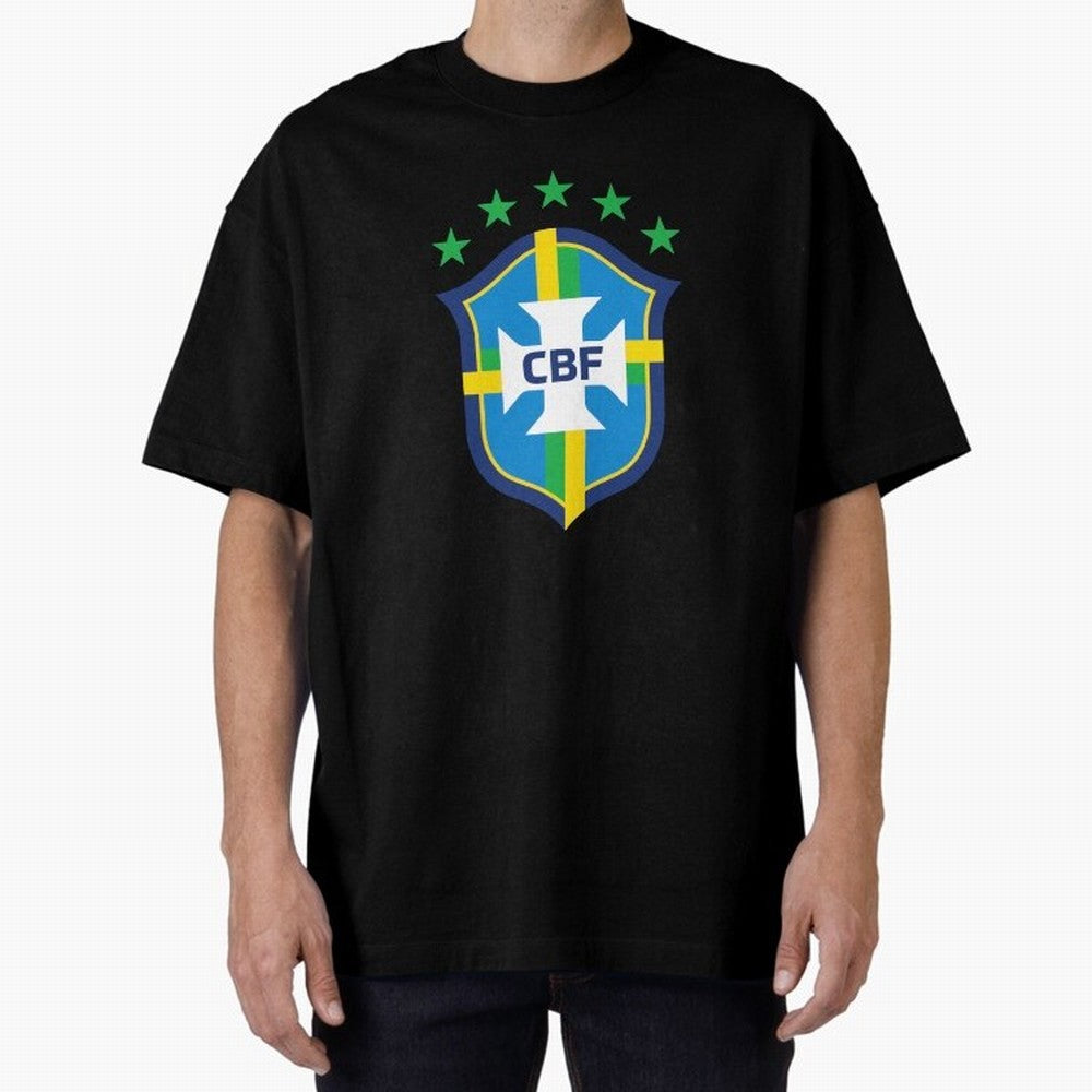 Brazilian Football Confederation Classic T-Shirt Follow the Road to FIFA World Cup 2026 for Fans of Messi and Cristiano Ronaldo and France and Portugal, Bringing Football Passion, Legendary Performances, Festival Vibes and Supporter Community;