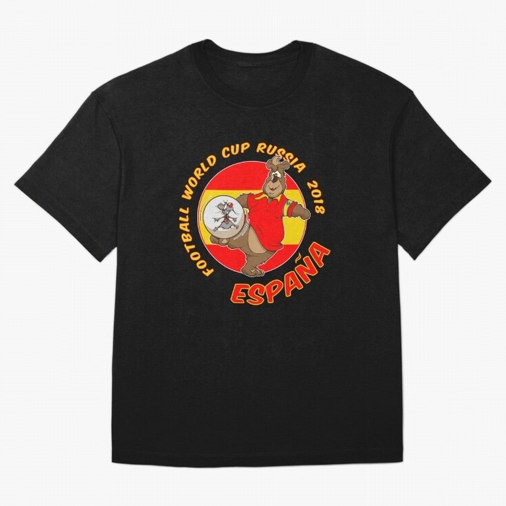 Spain football World Cup Russia 2018 T shirt and merchandise Classic T-Shirt Feel the Roar of FIFA World Cup 2026 with Messi, Neymar and Mbappe, Argentina, France and Brazil Energy, Championship Spirit, Famous Goals, Roaring Crowds and