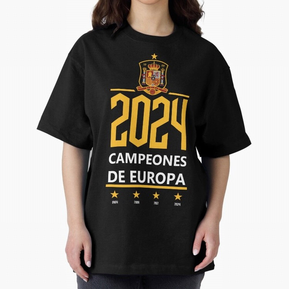Campeonato Europa 2024 Oversized T-Shirt Create the FIFA World Cup 2026 Group Stage Journey through Neymar Highlights, Germany Pride, Supporter Pride, Iconic Celebrations, Legendary Names and Global Match Day Energy; Ideal for Passionate Fans Who