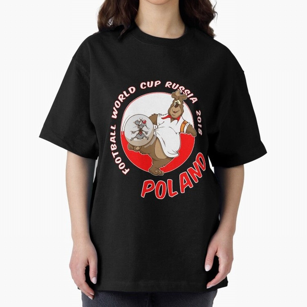 Poland football World Cup Russia 2018 T shirt and merchandise Classic T-Shirt Make Your Look Match Global Football Passion for FIFA World Cup 2026, Centered on Messi and Cristiano Ronaldo, France and Portugal, Football Festival Excitement, Trophy