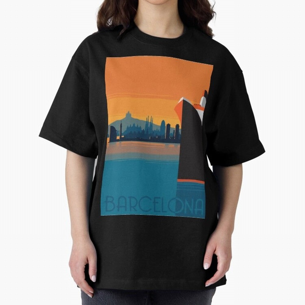 Barcelona Spain Travel Classic T-Shirt Relive Legendary Nights from FIFA World Cup 2026 Group Stage Featuring Haaland and Mbappe, Argentina and Brazil Energy, Stadium Chants, National Pride, Trophy Dreams and Unforgettable Football Memories;
