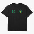 Classic Brasil Soccer No. 10 Brazil World Jersey Cup T Shirt Classic T-Shirt Show Your Stadium Side during FIFA World Cup 2026 Group Stage for Fans of Mbappe and Neymar and Argentina, Bringing Global Supporter Spirit, Legendary Goals, National