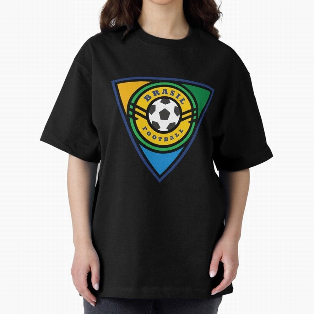 Brazil football emblem Essential T-Shirt Keep Football History Alive during Global Football Passion for FIFA World Cup 2026 USA Canada Mexico, Built around Messi and Cristiano Ronaldo, Brazil, Championship Spirit, Famous Goals, Roaring Crowds and