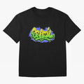 Brazil Graffiti Classic T-Shirt Celebrate Unforgettable Nights in FIFA World Cup 2026 Group Stage Spirit, Highlighting Argentina, Messi and Cristiano Ronaldo, Global Supporter Spirit, Legendary Goals, National Colors and Tournament Celebration;