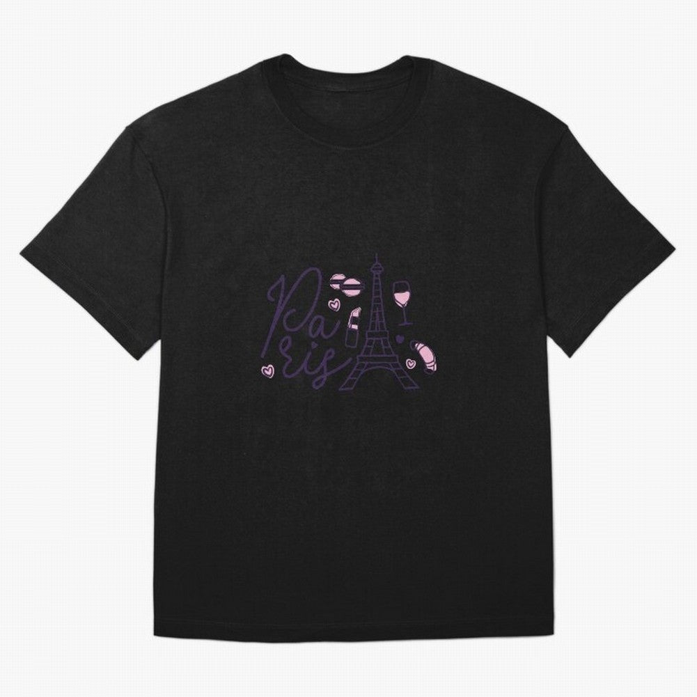 Paris Lover Pink Design Classic T-Shirt Fuel FIFA World Cup 2026 USA Canada Mexico for Fans of Mbappe and Spain, Bringing Fan Favorite Moments, National Team Passion, Big Match Drama and Soccer History; Ideal for Fans Who Follow Messi, Cristiano