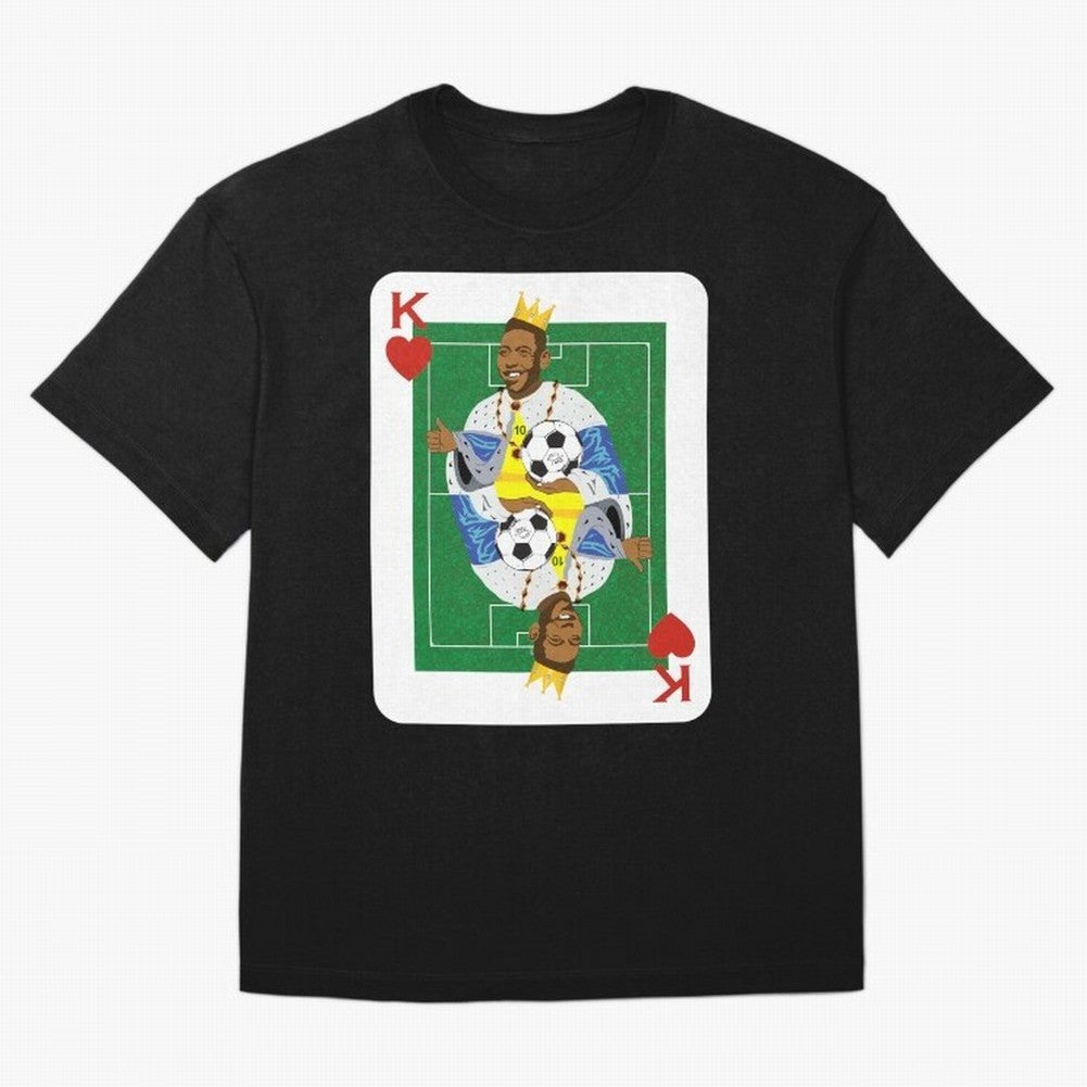 Pel¨¦, O Rei Essential T-Shirt Stand with Global Football Passion for FIFA World Cup 2026, Inspired by Messi, Neymar and Mbappe, Argentina and Brazil, Champion Mindset, Group Stage Buzz, Knockout Tension and Passionate Fan Culture; Created for